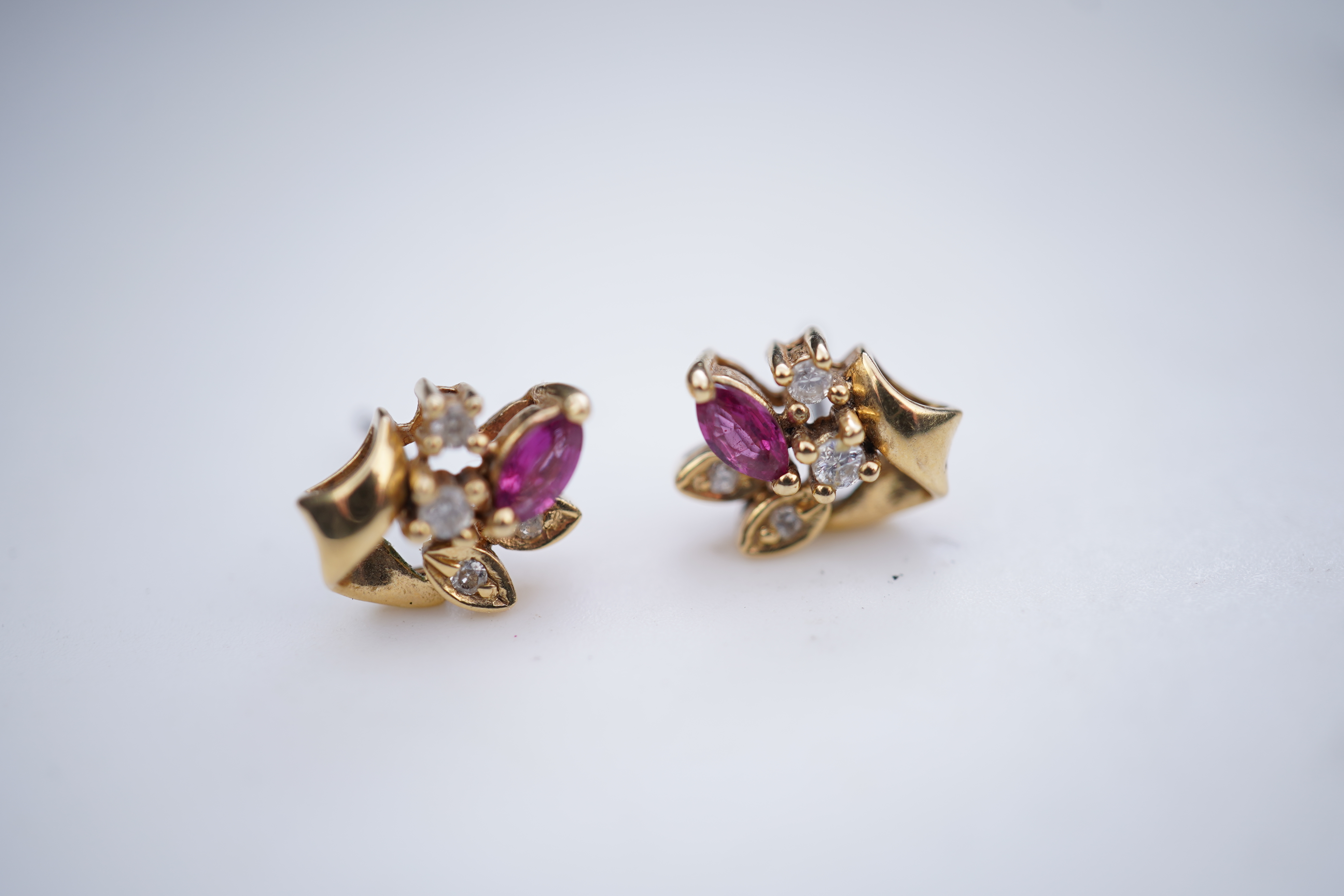 A collection of earrings